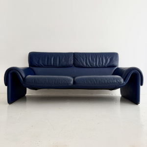 A 1980s De Sede DS-2011 2 seat sofa 