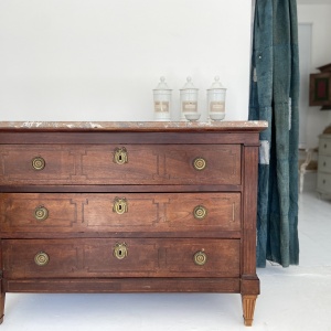 A stunning and large 19th century Northern Italian commode