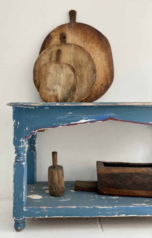 19th Century Painted Console Table  image