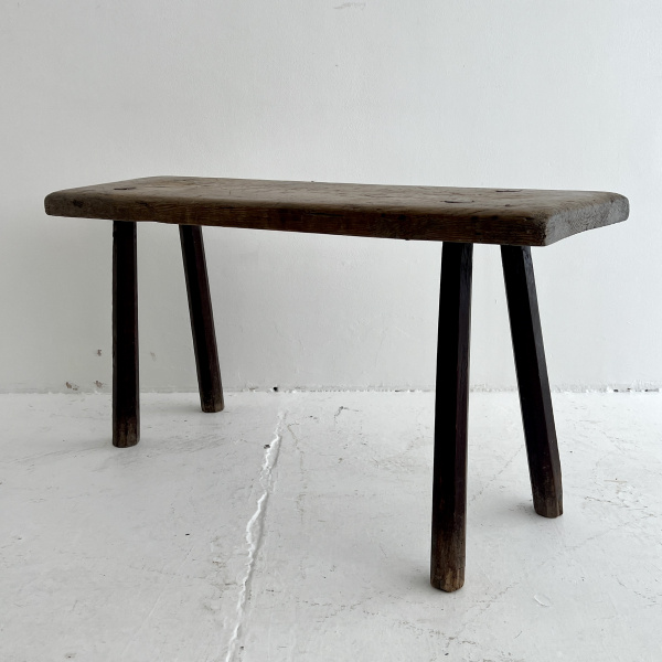 Late 18th century tall pig bench  image