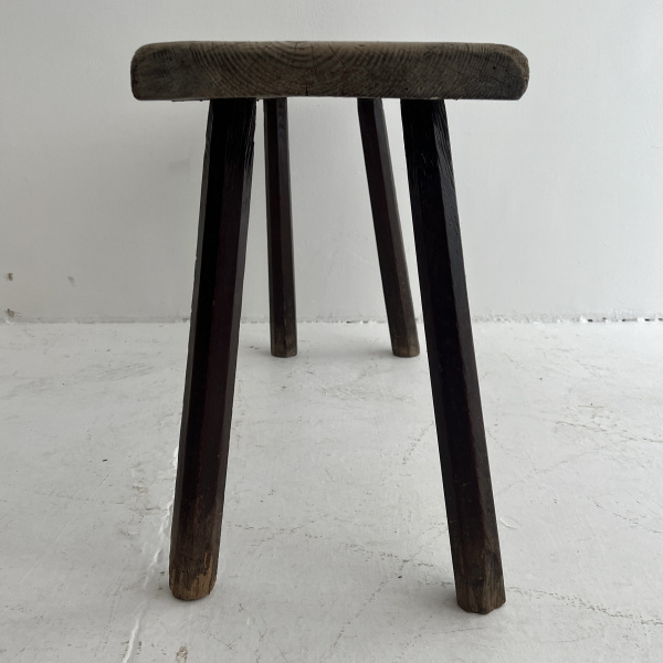 Late 18th century tall pig bench  image