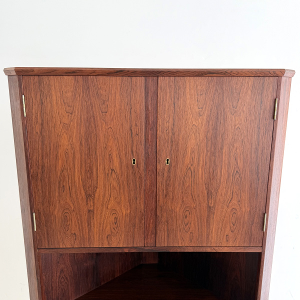 A 1960s Danish rosewood corner cabinet  image