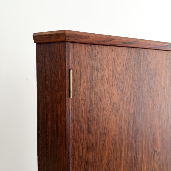 A 1960s Danish rosewood corner cabinet  image