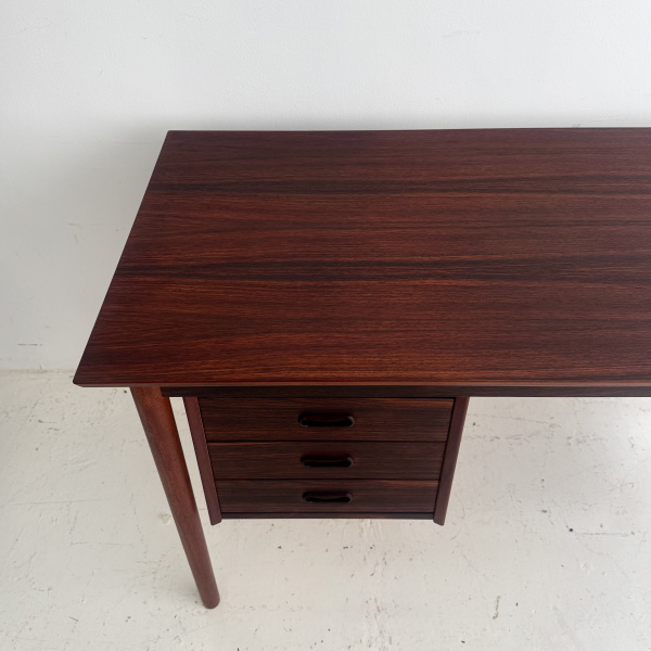 1950s Danish rosewood mid century extending desk image