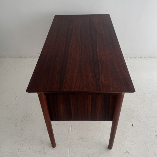 1950s Danish rosewood mid century extending desk image