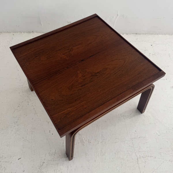 St Catherines college rosewood side table by Arne Jacobsen  image