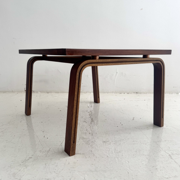 St Catherines college rosewood side table by Arne Jacobsen  image
