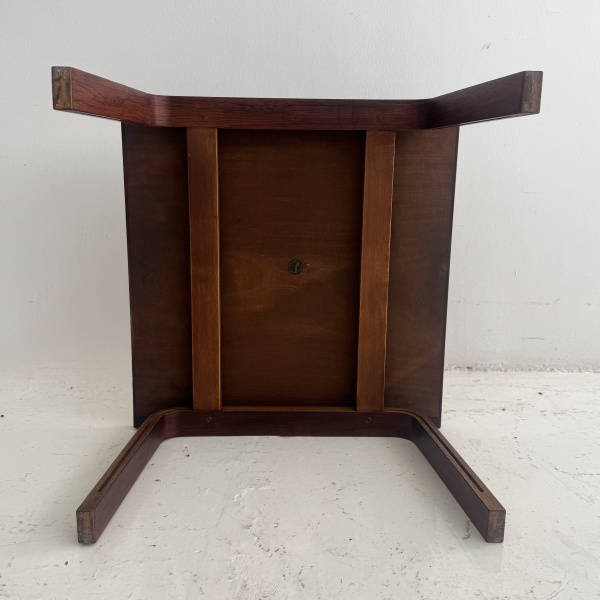 St Catherines college rosewood side table by Arne Jacobsen  image