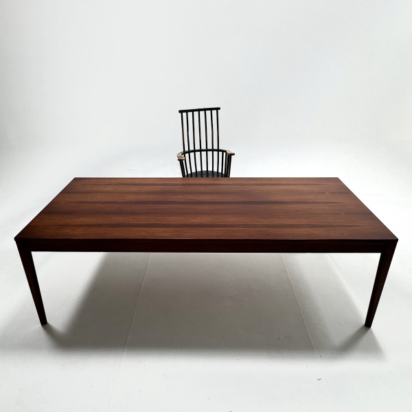 A large rosewood Finn Juhl  table for France & son image