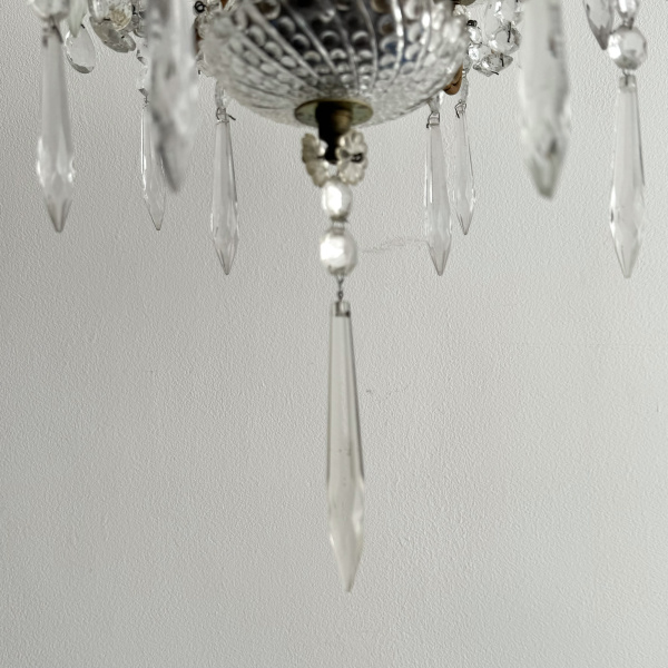 1940s vintage French chandelier  image