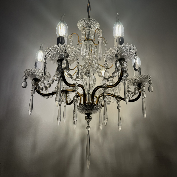 1940s vintage French chandelier  image