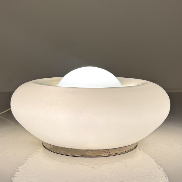 A large 1970s Italian Angelo Brotto for Esperia murano floor lamp image