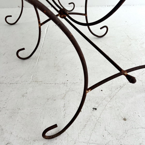 A large Mid-Century French Garden Table  image