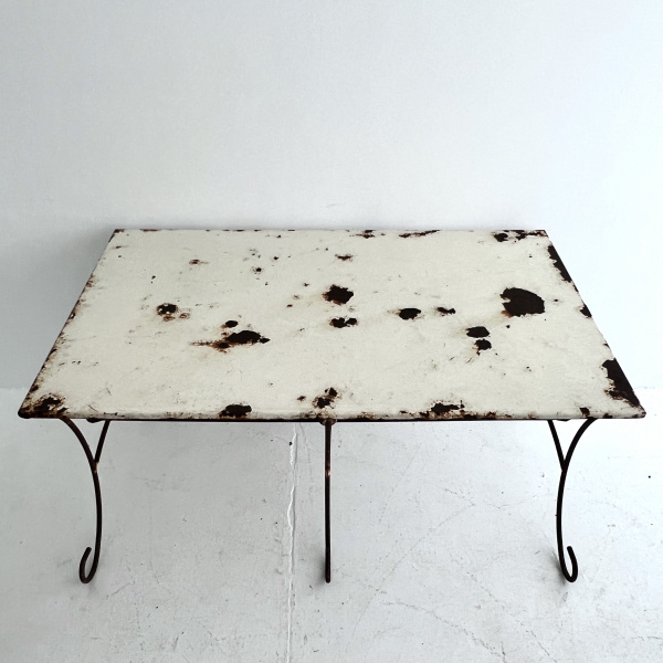 A large Mid-Century French Garden Table  image