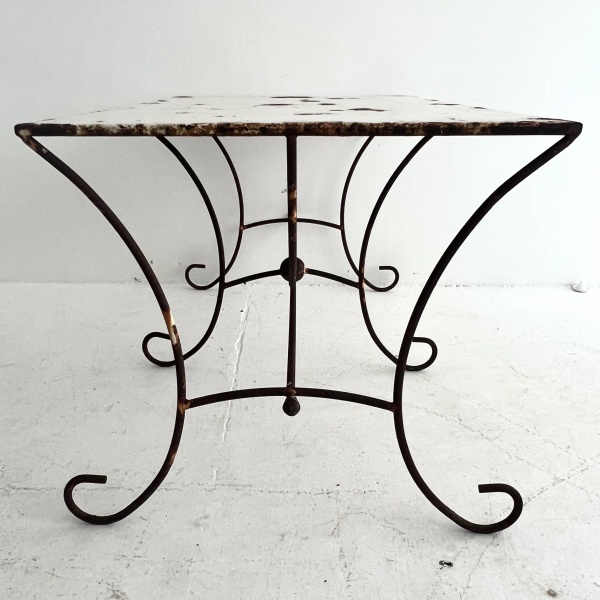 A large Mid-Century French Garden Table  image