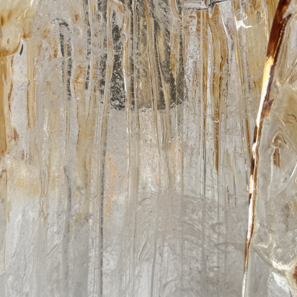 A 1960s Italian Mazzega Murano Flames chandelier  image