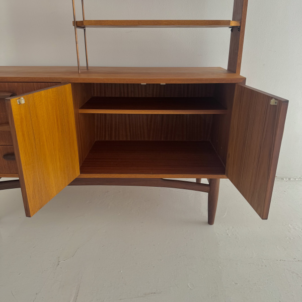 British teak G Plan 1960s Brasilia room divider  image