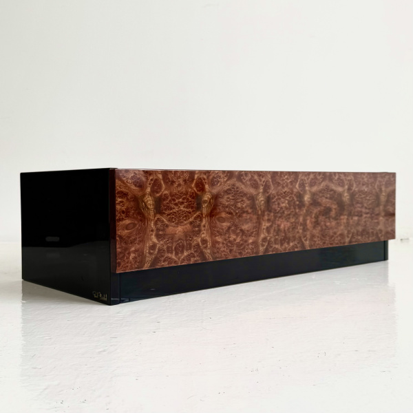 French high gloss and burr Paul Michel Planter for Roche Bobois image