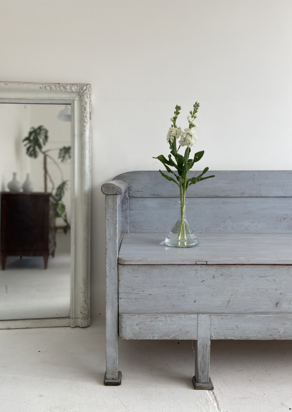 19th century Swedish box bench  image