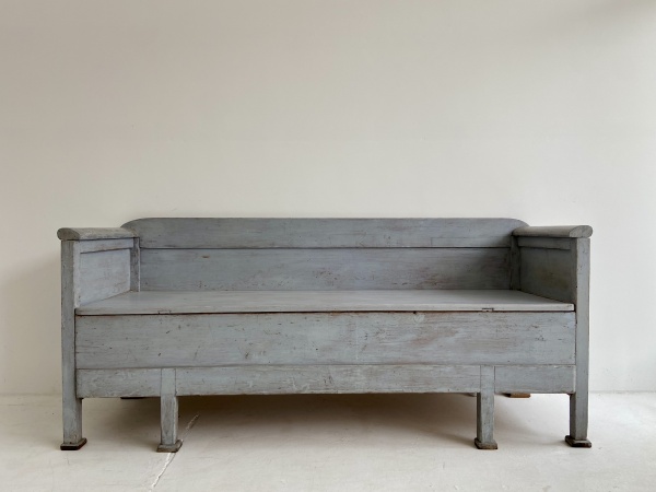 19th century Swedish box bench  image