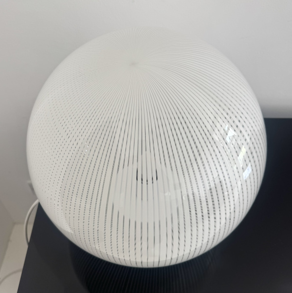 A large Venini murano Tessuto lamp by Ludovico Diaz de Santillana image