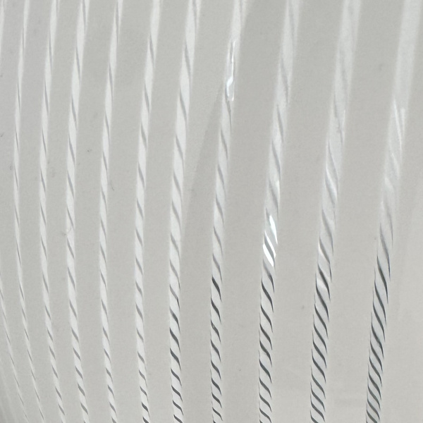A large Venini murano Tessuto lamp by Ludovico Diaz de Santillana image