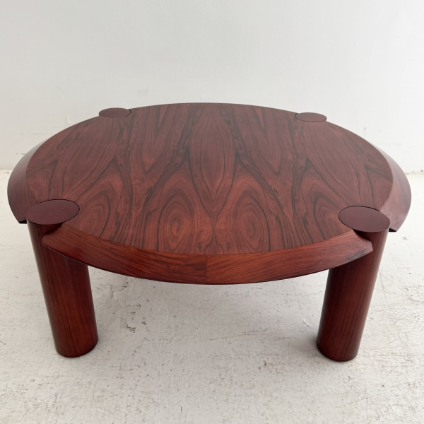 A Large Danish Rosewood Brutalist Coffee Table image