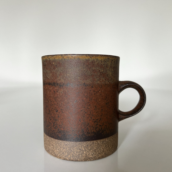 A very rare set of six 1970s Robin Welch stoneware mugs image