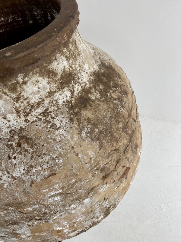 A large mid 20th century Turkish olive pot image