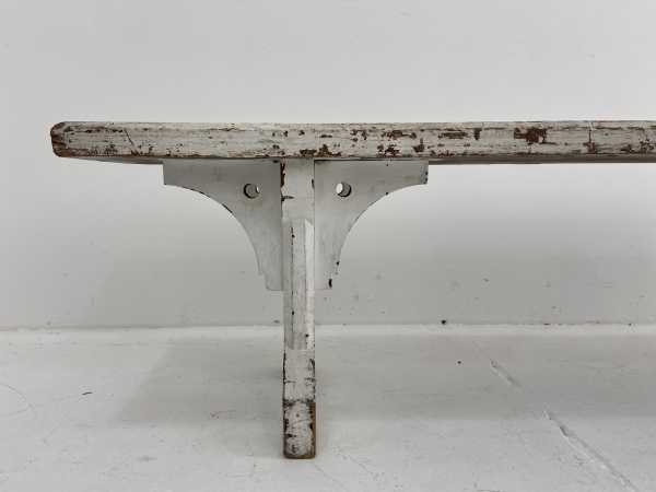 19th Gothic Style Pine Bench  image
