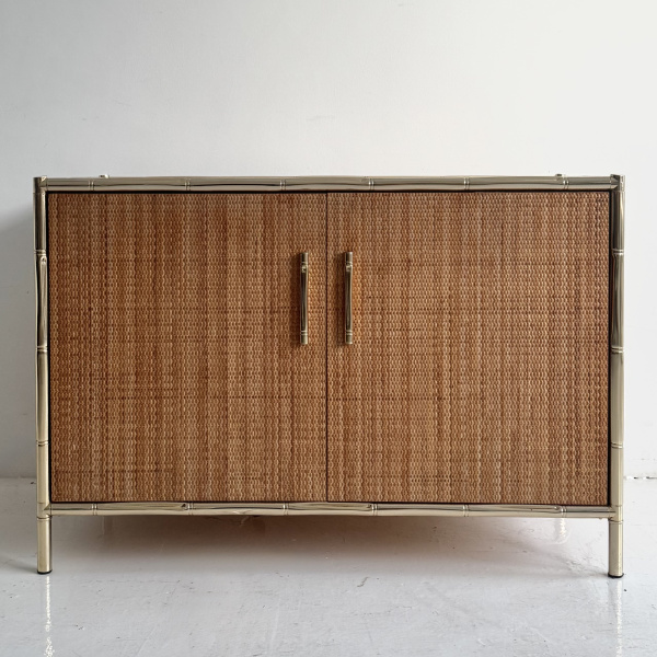 Faux Bamboo and rattan Vivai del Sud cabinet  image