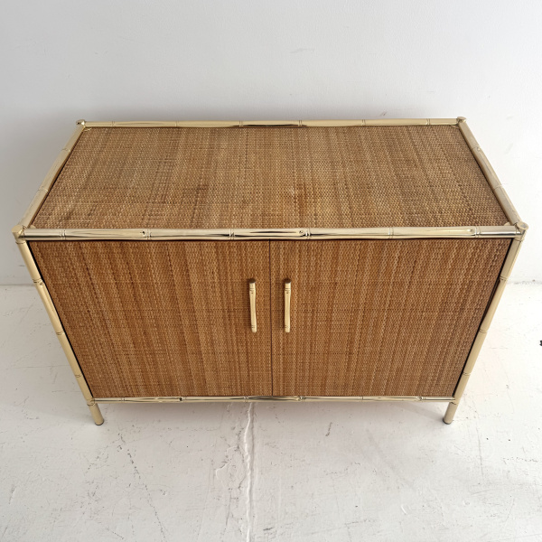 Faux Bamboo and rattan Vivai del Sud cabinet  image