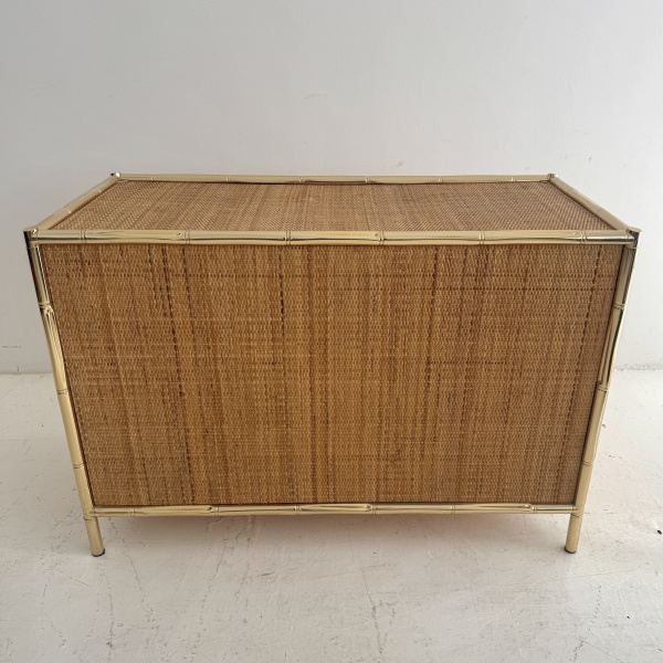 Faux Bamboo and rattan Vivai del Sud cabinet  image