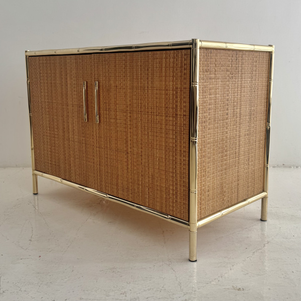 Faux Bamboo and rattan Vivai del Sud cabinet  image