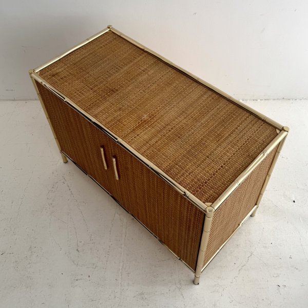 Faux Bamboo and rattan Vivai del Sud cabinet  image